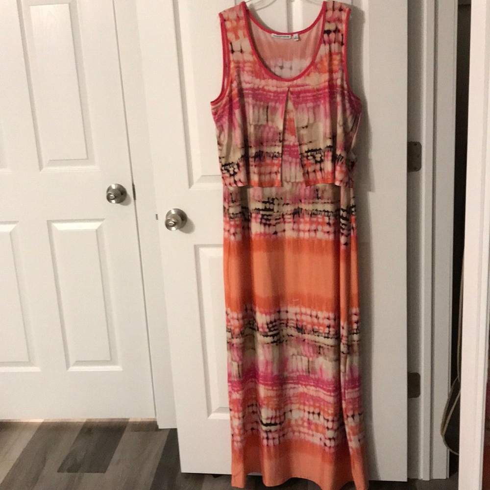 Long multi color sundress